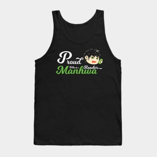 Cool Proud to be a Manhwa Reader Tank Top